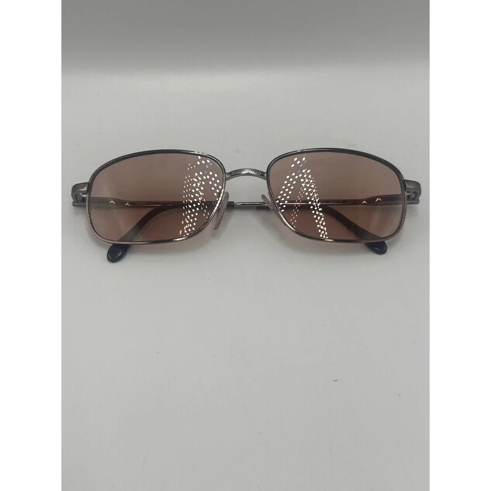 Sferoflex 2086 273‎ Metal Rectangle Sunglasses Gunmetal Frame 56-17-140